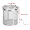 Zerodis Stainless Steel Tea Strainer Soup Spices Separated Basket Filter