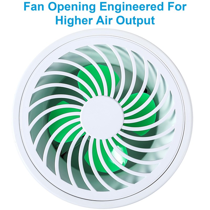Makevivi RV Refrigerator Fan, Low Noise, 3000 RPM Motor for