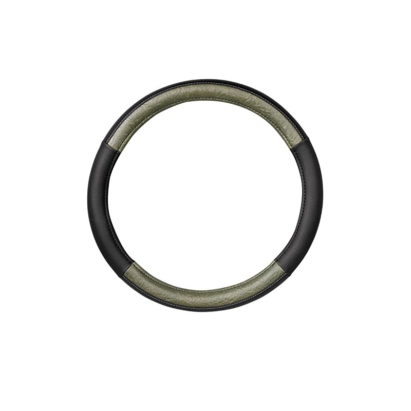 Bonform 6917-01GN Steering Wheel Cover, Retro Outdoor Antibacterial, S14.4-15.9 inches