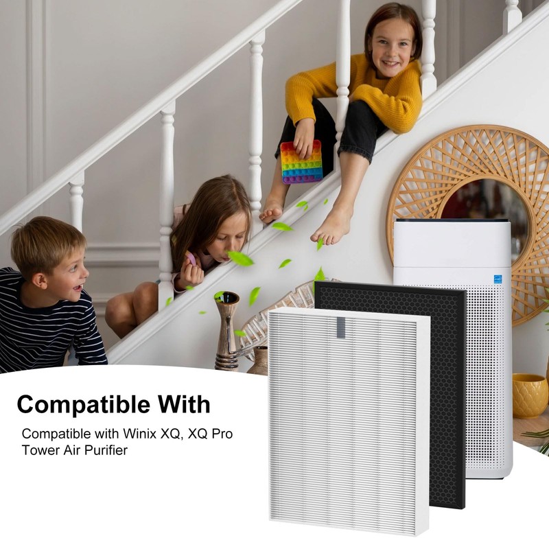 XQ True Replacement Filter X Compatible with Winix XQ, XQ