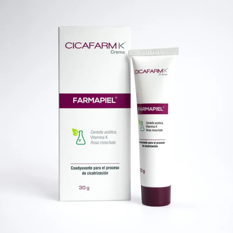 Crema Cicatrizante Heridas Recientes Cicafarm K 30g Centella