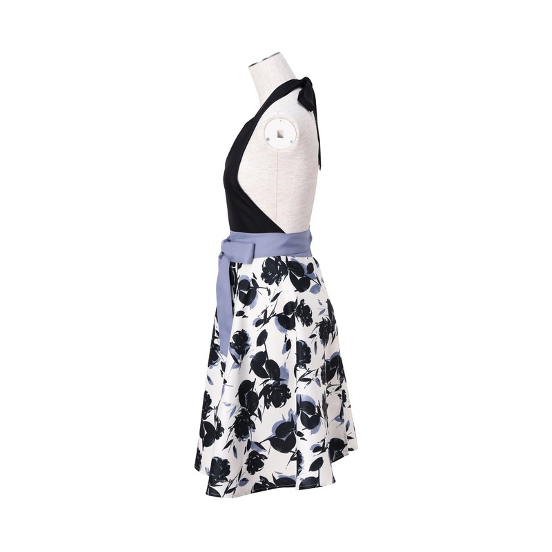 Francfranc Silhouette Full Apron, Blue