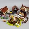 Chicken Farm Building Blocks Construction Kit, MOC Farm Chicken Coop