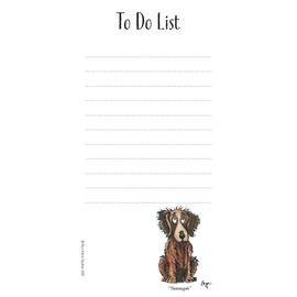 Bryn Parry To Do List Magnetic Notepad. Small Dogs