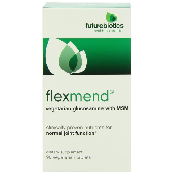 Futurebiotics FlexMend Vegetarian Glucosamine with MSM, 90 Tablets