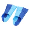 2pcs Swim Fins 2 Colour Blue Silicone Anti Slip Swimming