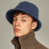 GADIEMKENSD Winter Bucket Hat Premium Wool Packable Plain Colours Unisex