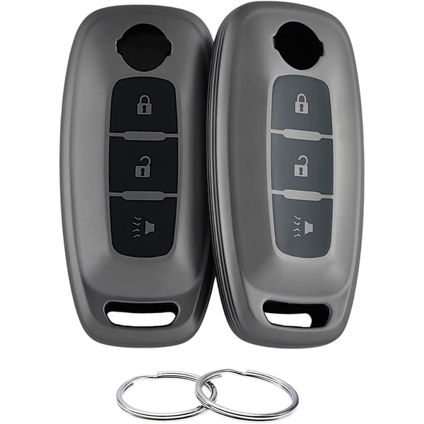 REPROTECTING TPU Key Fob Cover Compatible with Nissan Pathfinder Rogue