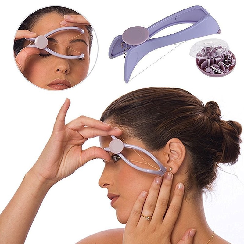 SEASPIRIT Eyebrow Face and Body Hair Threading and Removal System,