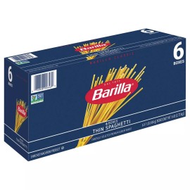 Barilla Pasta Thin Spaghetti 16 oz., 6 pk.