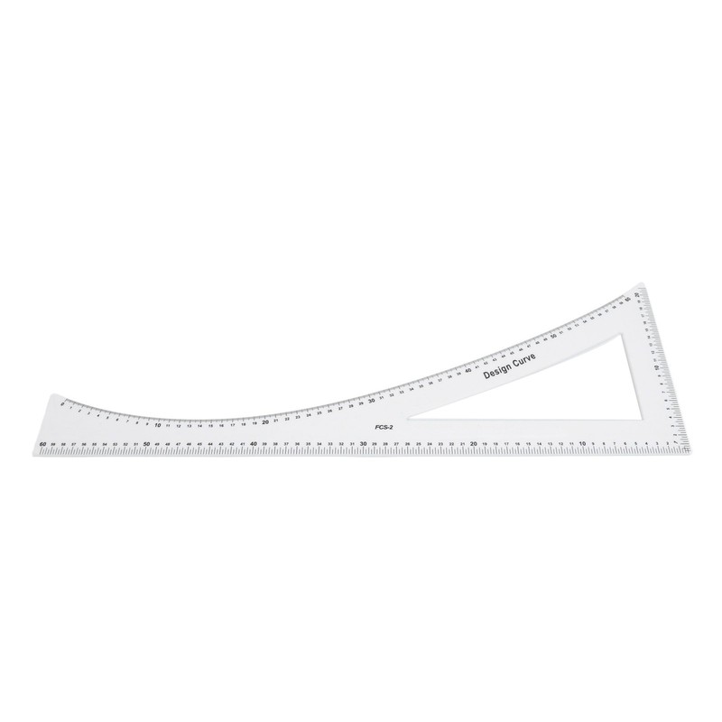 7Pcs Sewing Ruler Tailor Set Clear High Accuracy Scale Fashion