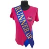 Blue Runner Up Competition Sash - Beautiful Blue Satin Ribbon
