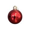 Assorted Red Baubles 12 Pack | 5cm Diameter | Christmas