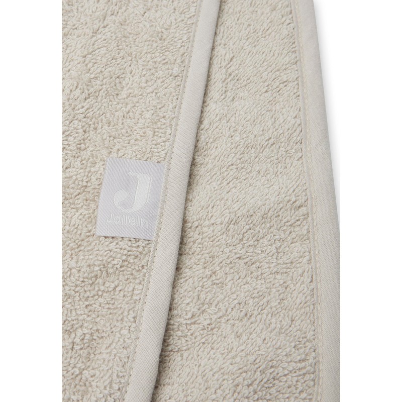 Jollein Badeponcho 65x62 cm Nougat Kapuzenbadetuch Handtuch beige | 533-550-00093