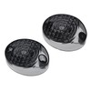 Set of Indicator Caps Right and Left, Smoke Grey, for