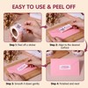 3 Rolls Pink Thank You Stickers Small Business, of 360