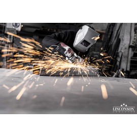 LINCONSON 10 Pack 4.5 Inch 40 Grit Ultra Heavy-Duty Zirconia Abrasive Grinding Wheel and Flap Sanding Disc for Metal & Stainless Steel 7/8" Arbor T29 Conical