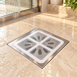 50 PCS Disposable Shower Drain Hair Catcher Mesh Shower Drain Covers Floor Sink Strainer Filter Hair Stopper For Bathroom Kitchen