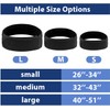 Vinuwu No Buckle Belts for Men 2 Pack No Buckle