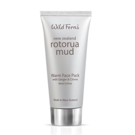 Wild Ferns Rotorua Mud Warm Face Pack with Ginger and Cloves 90ml