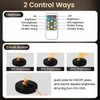 KANESIKI Rechargeable Spotlight, Battery Powered Picture Lights with Remote, Dimmable