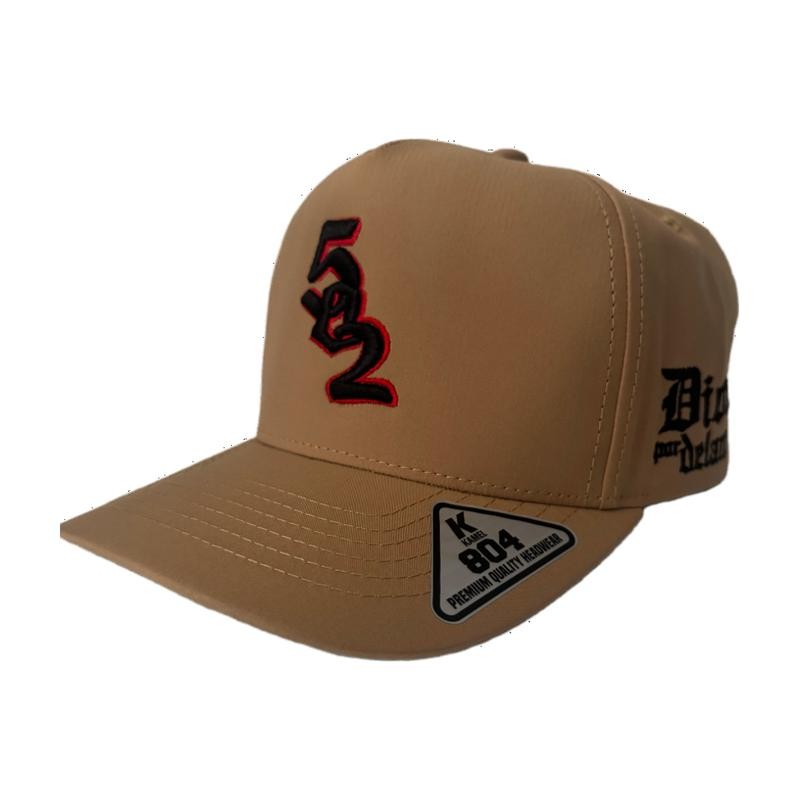 GUATE DEPARTAMENTOS GORRAS UNIVERSALES AJUSTABLES - Color: CAQUI SIN BANDERA