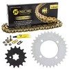 NICHE Drive Sprocket Chain Combo for Yamaha PW80 Y-Zinger Front