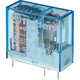 FINDER 40.31.9.024.0000 - Relé de Enchufe e impresión (24 V, CC, 1 W, 10 A)