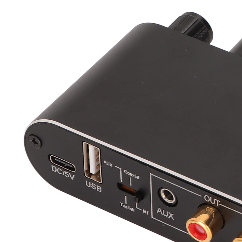 Convertidor de Audio Digital a Analógico Bluetooth Convertidor óptico a