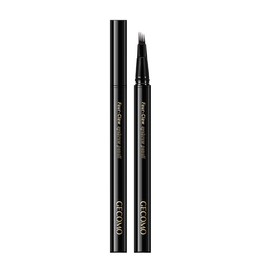 Microblading Augenbrauenstift Augenbrauen Tattoo Wasserfest Wasserdichter 3D Augenbrauenstift mit 4 Gabelspitzen Augenbrauen Stift 4 Tip Eyebrow Pencil Natural Eyebrow Makeup 02# Graubraun