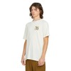Volcom Men's Eye Warp Short Sleeve Tee, Off White Heather
