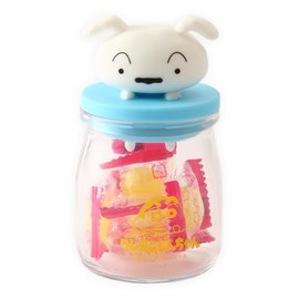 Thomas Toys Crayon Shin-chan Candy Bottle, 6 Count of Shiro