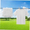 Alipis Portable Outdoor Clothesline Elastic Drying Rope Hooks for Camping