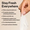 The Honest Company Hypoallergenic Flushable Wipes for Sensitive Skin, Gilded