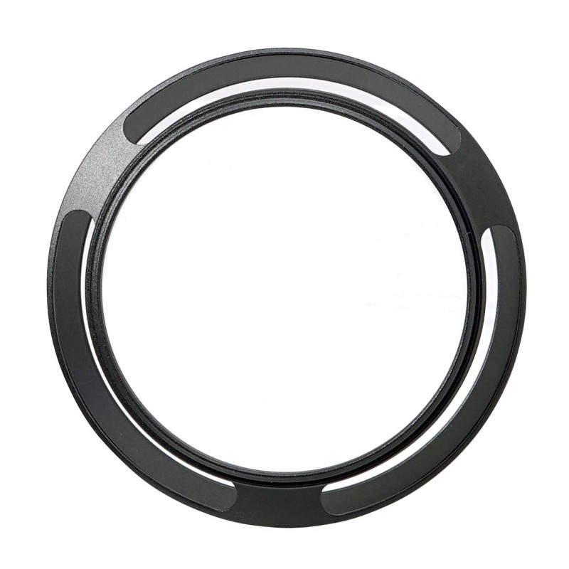 Fotasy Metal Curved Lens Hood - 52mm Vented Hood for