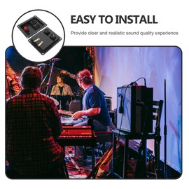 Housoutil 5BWKUO241272H02DUA 2 Piece Speaker Terminal DIY Speaker Terminal Cup Adapter