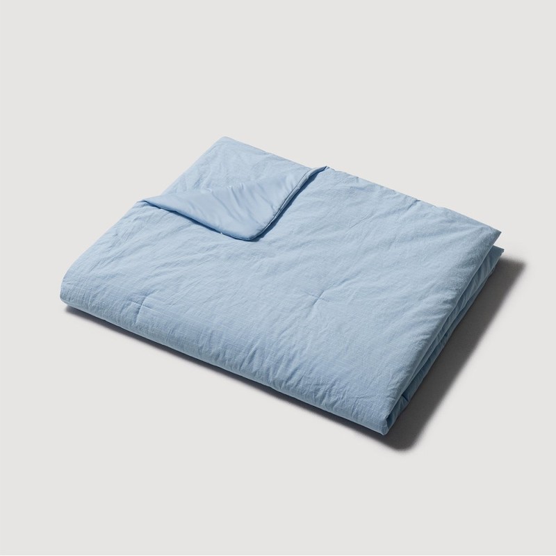 JAJU AIR Cotton Cooling Comforter Q Blue