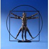 Parastone - DaVinci Vitruvian Man Sculpture - Bronze - Resin,
