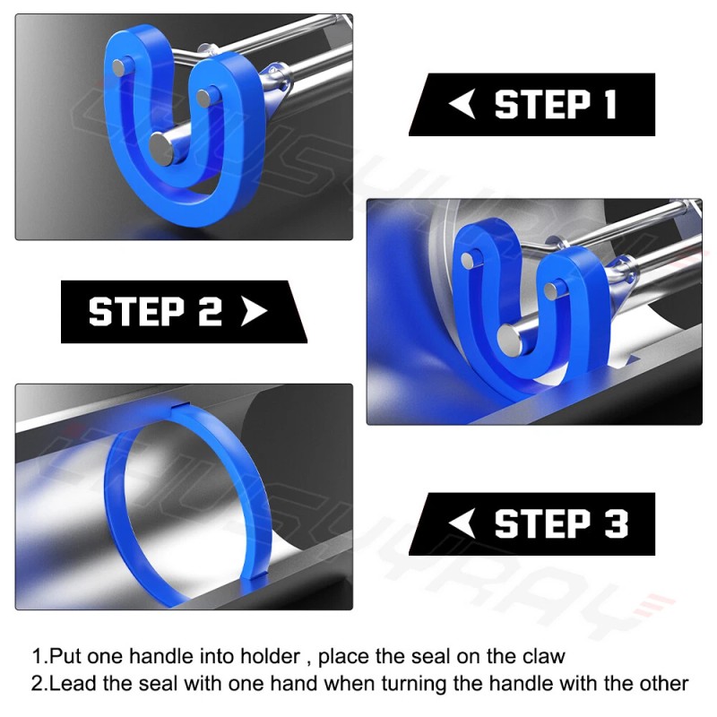 CHUSYYRAY Seal Up U-Cup Installation Tool Hydraulic Cylinder Piston Rod