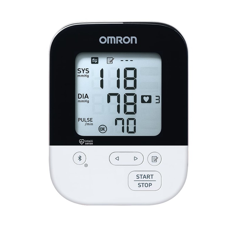 OMRON Baumanómetro digital de brazo 7156T con Bluetooth y brazalete