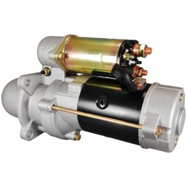 OEG Parts New Starter Compatible with Dresser 510B Diesel Cummins 4BT 3.9 24V 140-919 3604677RX 3675204 3675204RX 3909914 3918377 3926932 DAF-1516994R, SNK0019, SNK0014, 41012111 41012111R, 41012124