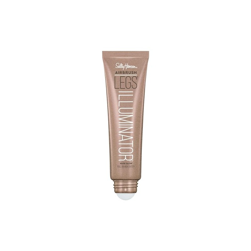 Sally Hansen Airbrush - Iluminador de piernas, Nude brillo, 1