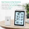 ORIA Indoor Outdoor Thermometer, Digital Weather Station with 2 Levels