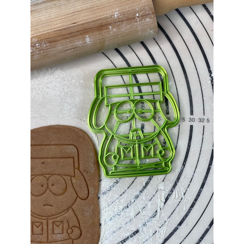 Kyle Broflovski Cookie Cutter & Mold 4-Inch-Scale Produced by 3D