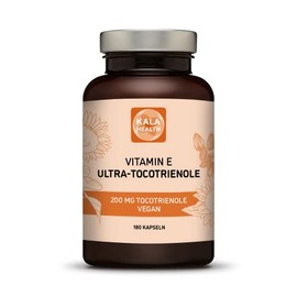 Kala Health Ultra Tocotrienol 200mg Vitamin E Vegan – alle 4 Tocotrienole – Alpha Tocotrienol + Beta Tocotrienol + Gamma Tocotrienol + Delta Tocotrienol - keine Tocopherole - Tocotrienol-Komplex