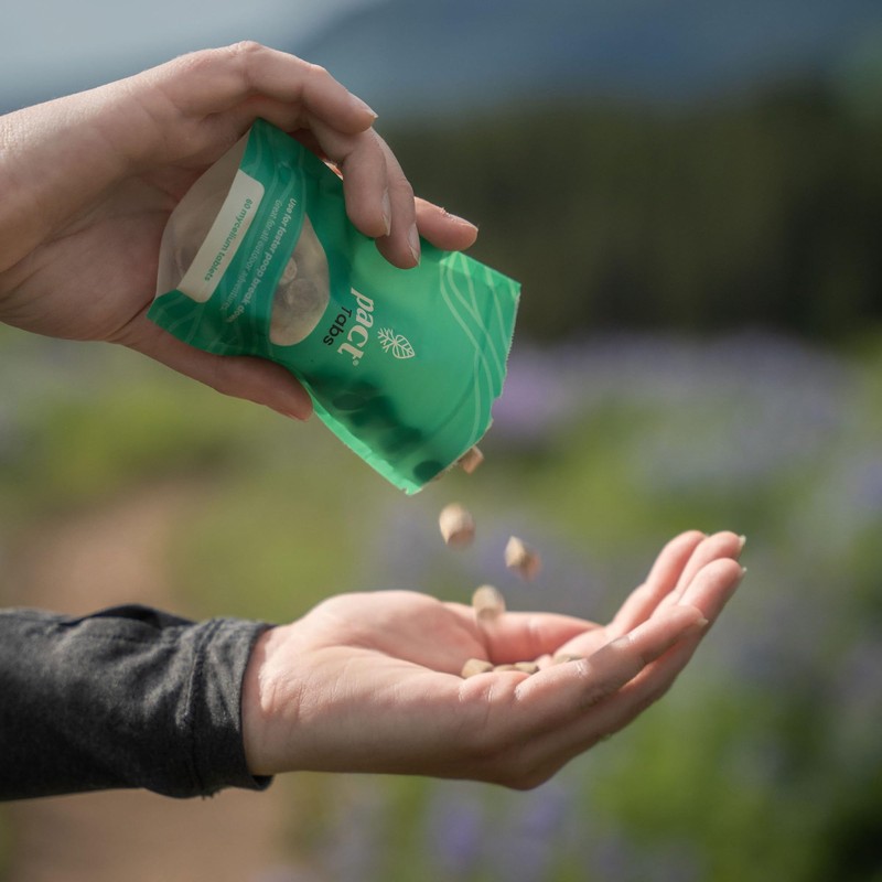 PACT Mycelium Tabs (120-Pack) | Bathroom Supplies for Camping, Backpacking,