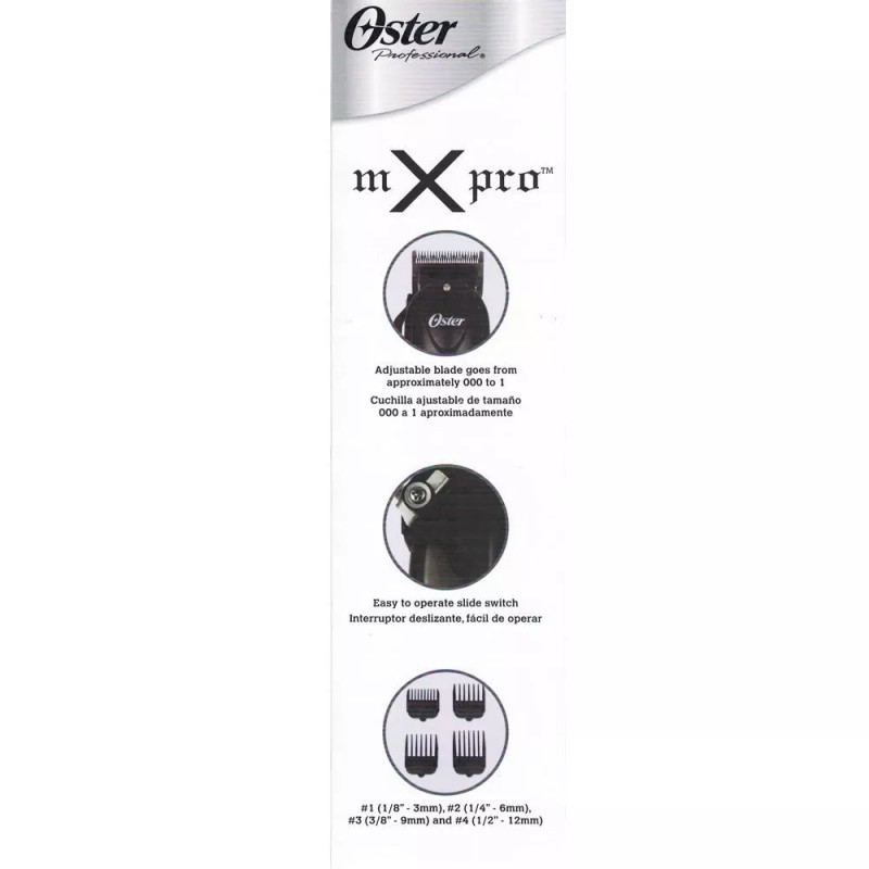 Oster MX Pro All Purpose High Speed Adjustable Blade Hair