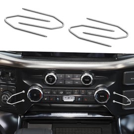 Tecledsn 4 PCS Car Radio Removal Pry Tool, V-Shaped Stainless Steel Radio Removal Tool Key, Universal Car Accessories Radio Remover for Disassembly of Most Vehicle Audio Frequency Converter (V Shaped)