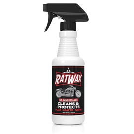 RAT WAX Motorcycle Matte Finish Detailer Spray Cleaner w/UV Protection