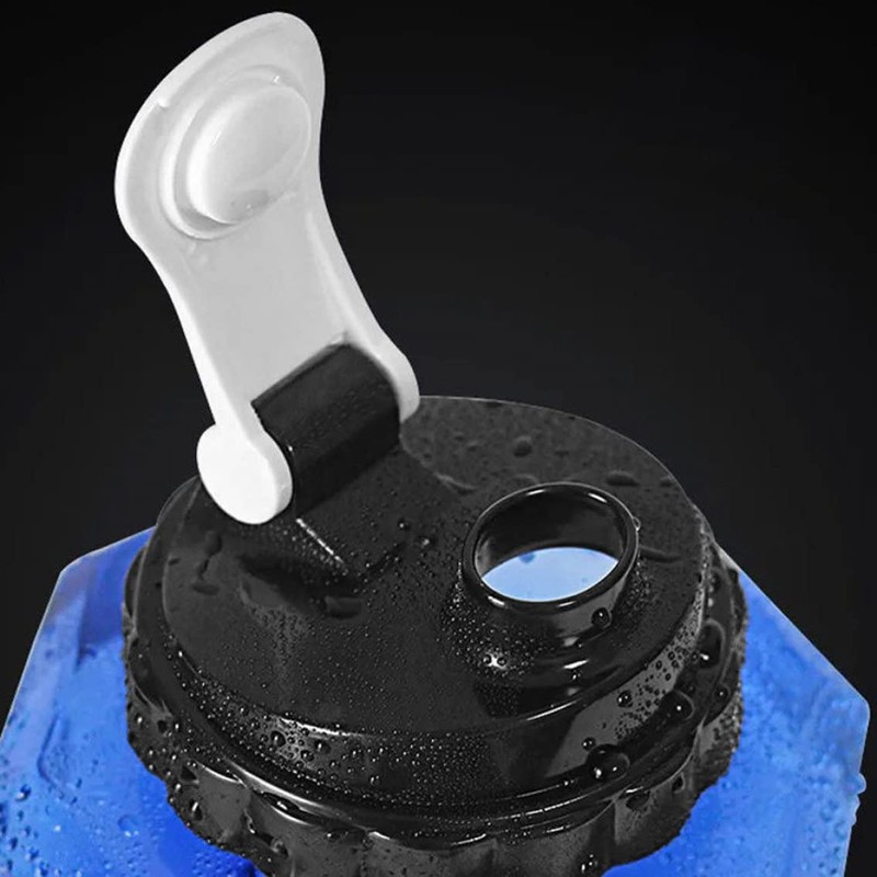 Weight Water Bottle 2.2L Dumbbell Shaped Water Container with Leak